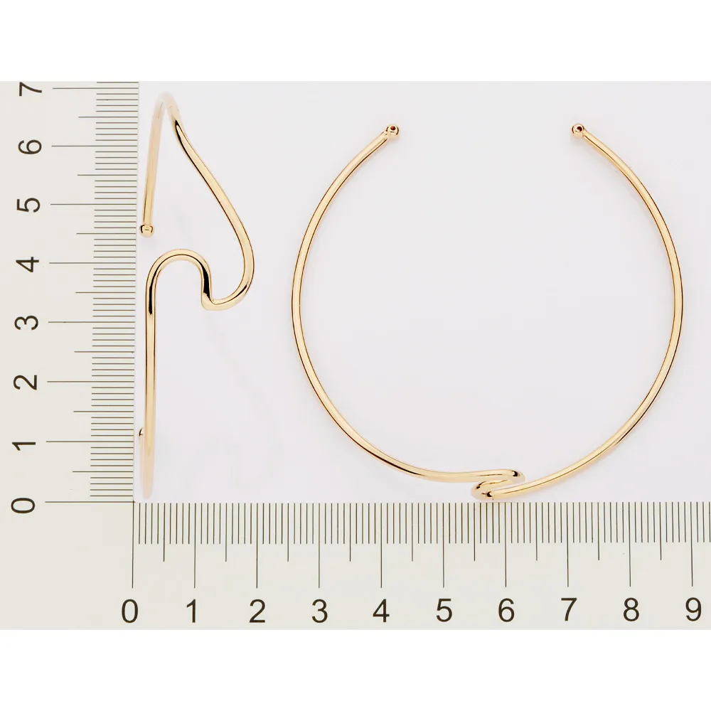 Rommanel-BRACELETE ONDA BANHADO A OURO 18K – TAM.60 5521156000 - Imagem 3