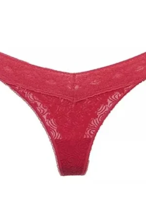 Calcinha Fio Dental Goiaba Demillus 016198 Xamego Renda T. A (PP/ME) B (GR/EG)