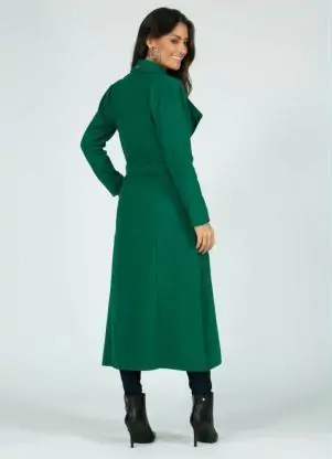 Sobretudo Longo com bolsos - Imagem 3