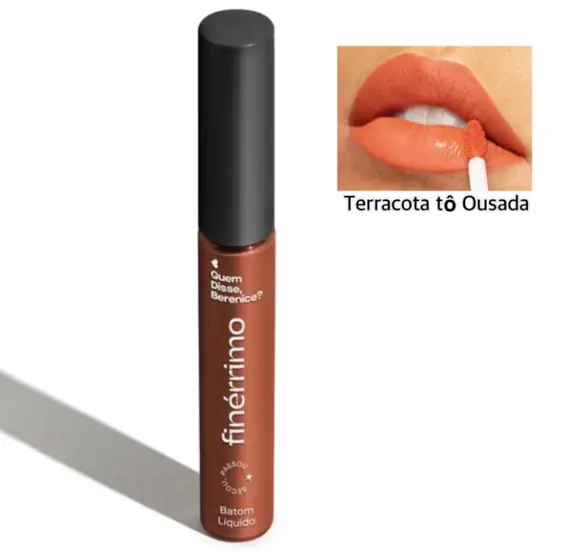 Batom Terracota Tô Ousada Finérrimo Quem Disse Berenice - Imagem 3