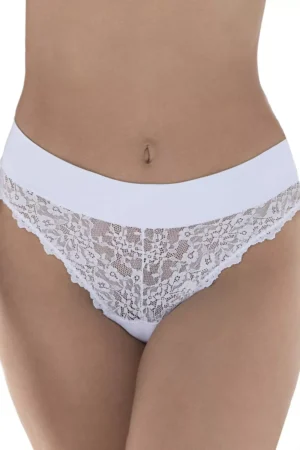 Calcinha Fio-dental Branco Vanille DeMillus 51042