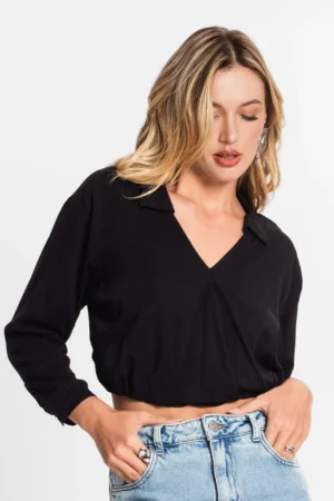 Camisa Manga Longa Transpassada Endless